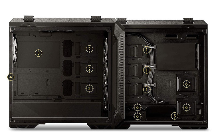 کیس ایسوس مدل Asus TUF Gaming GT501