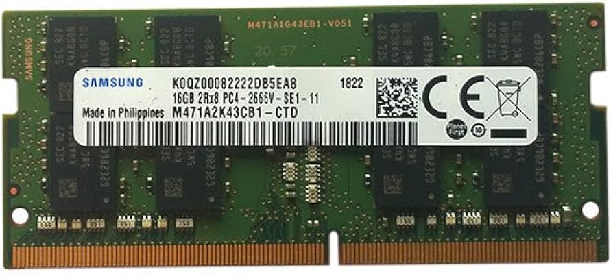 رم لپ تاپ سامسونگ مدل 16GB DDR4 2400MHz