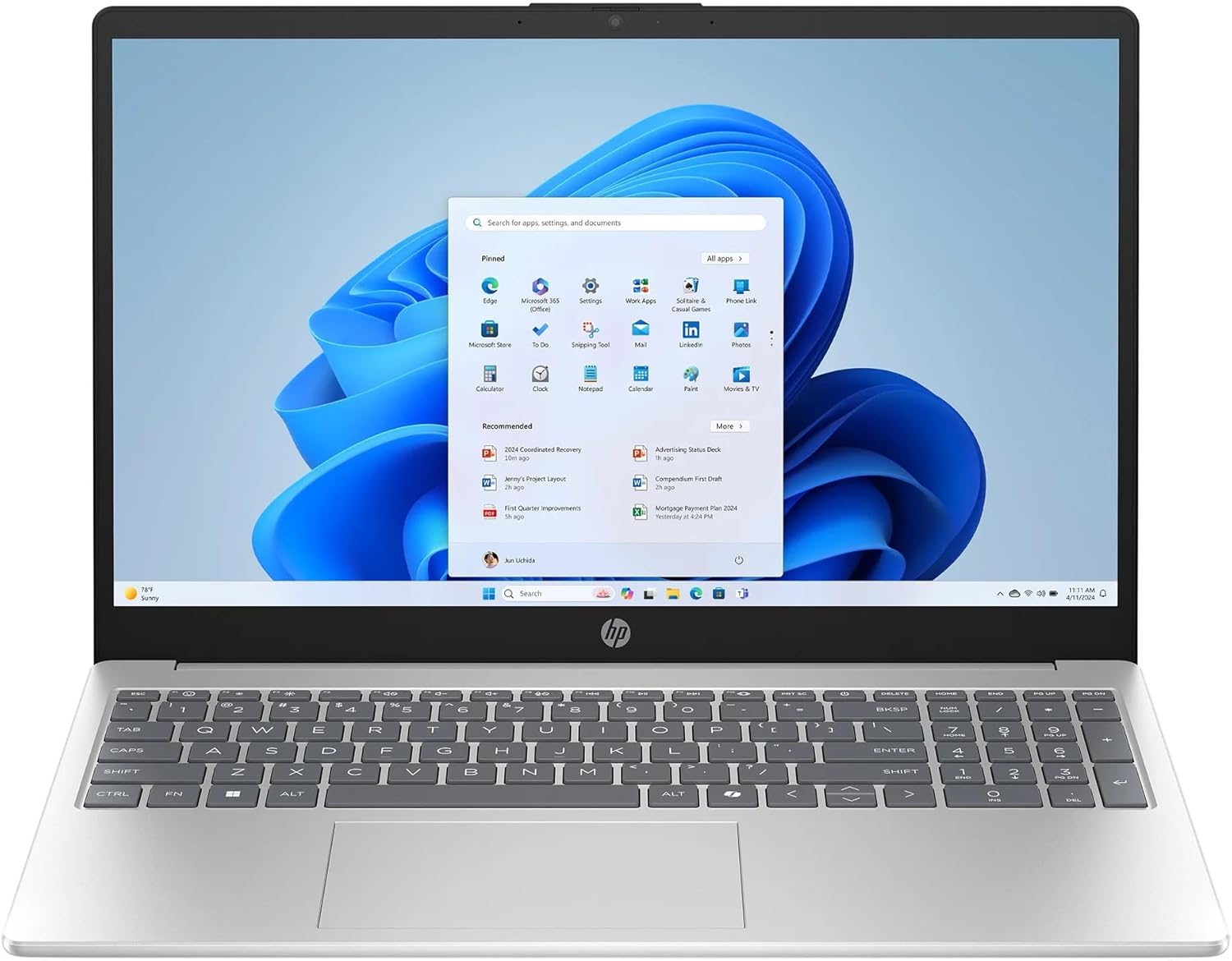 لپ تاپ HP 15S ( 2023 - Amd )