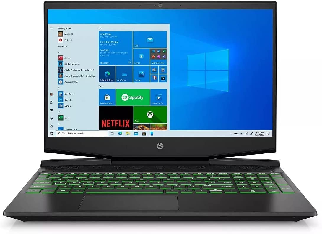 لپ تاپ گیمینگ HP Pavilion 15 ( 2020 - Intel )